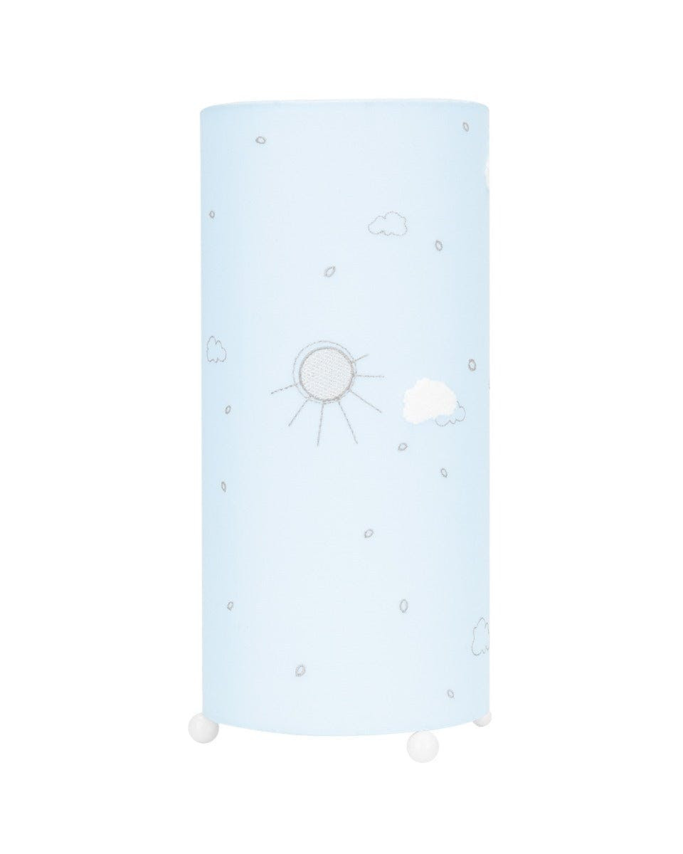 Lámpara infantil bordada Dream Big Blue