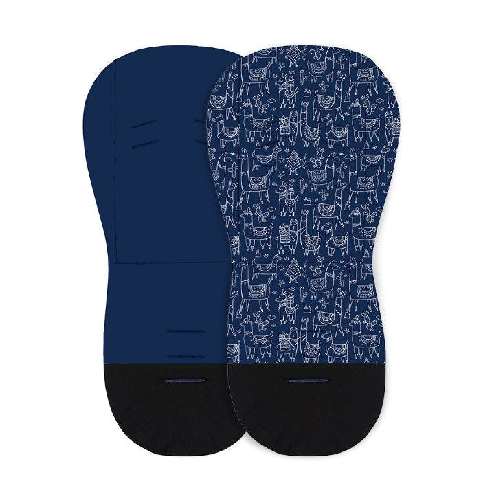 Colchoneta universal Foamy para cochecito azul lama