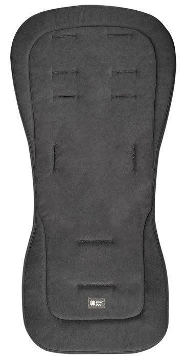 Funda reversible para cochecito Melange negro