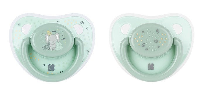 Chupetes Savanna menta 2 uds 6-18 meses
