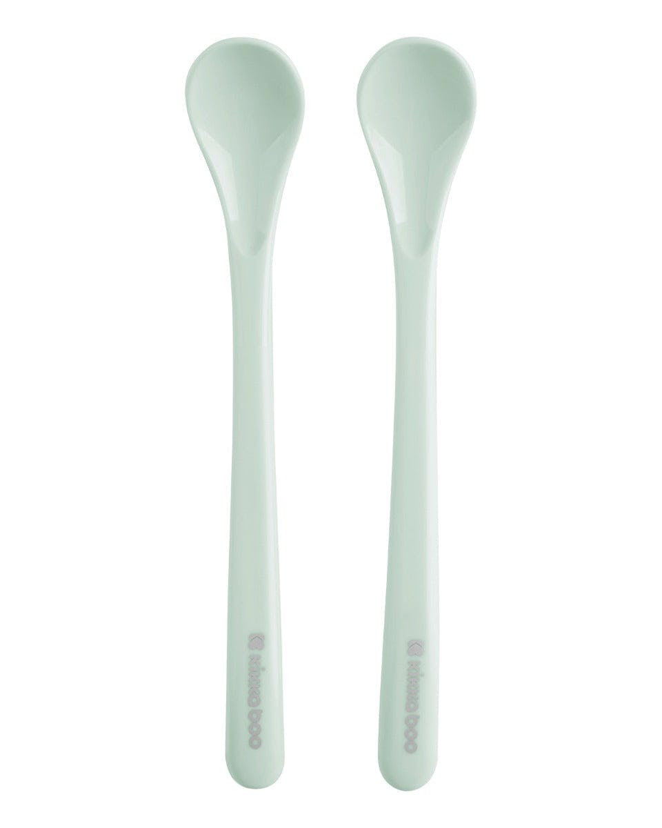 Set of 2 Brighty Mint PP Spoons for Baby