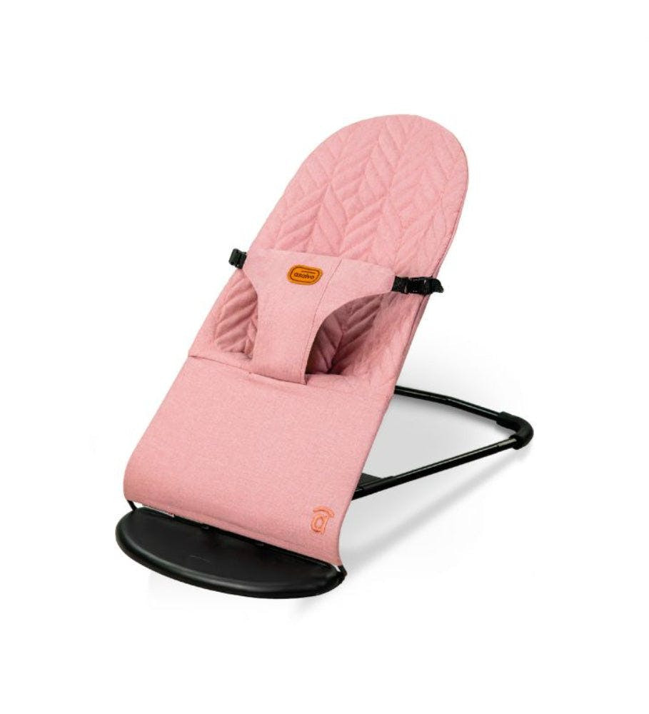 Hamaca Paradise Pink plegable para bebé con arnés de 3 puntos