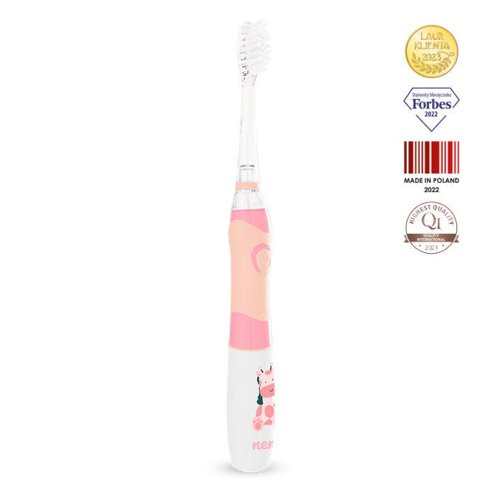 Cepillo de dientes eléctrico infantil Fratelli Pink (6+ años)