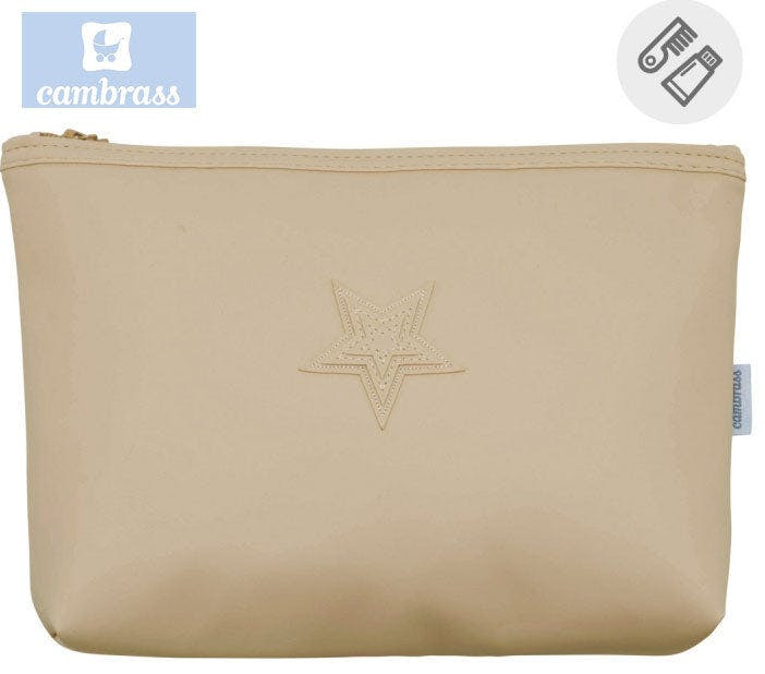 Camel toiletry pouch for children
