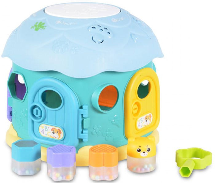 Classificador casa cogumelo Moni blue