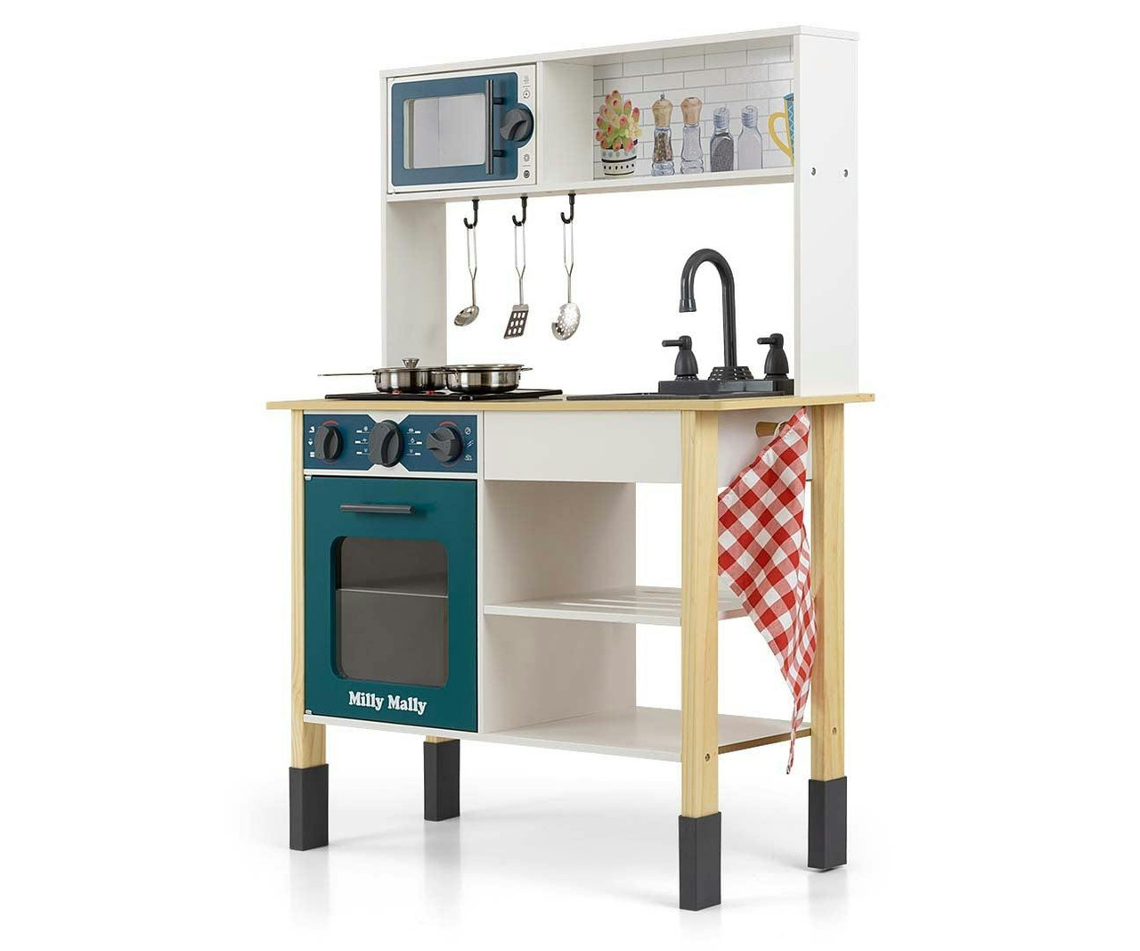 Cozinha De Madeira Astrid Ocean Milly Mally