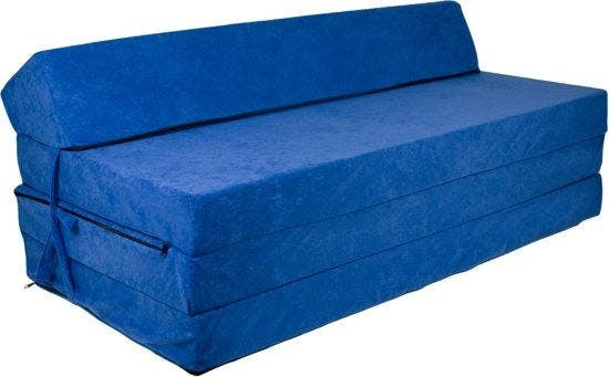 Colchón plegable para camping con almohada de cabeza
