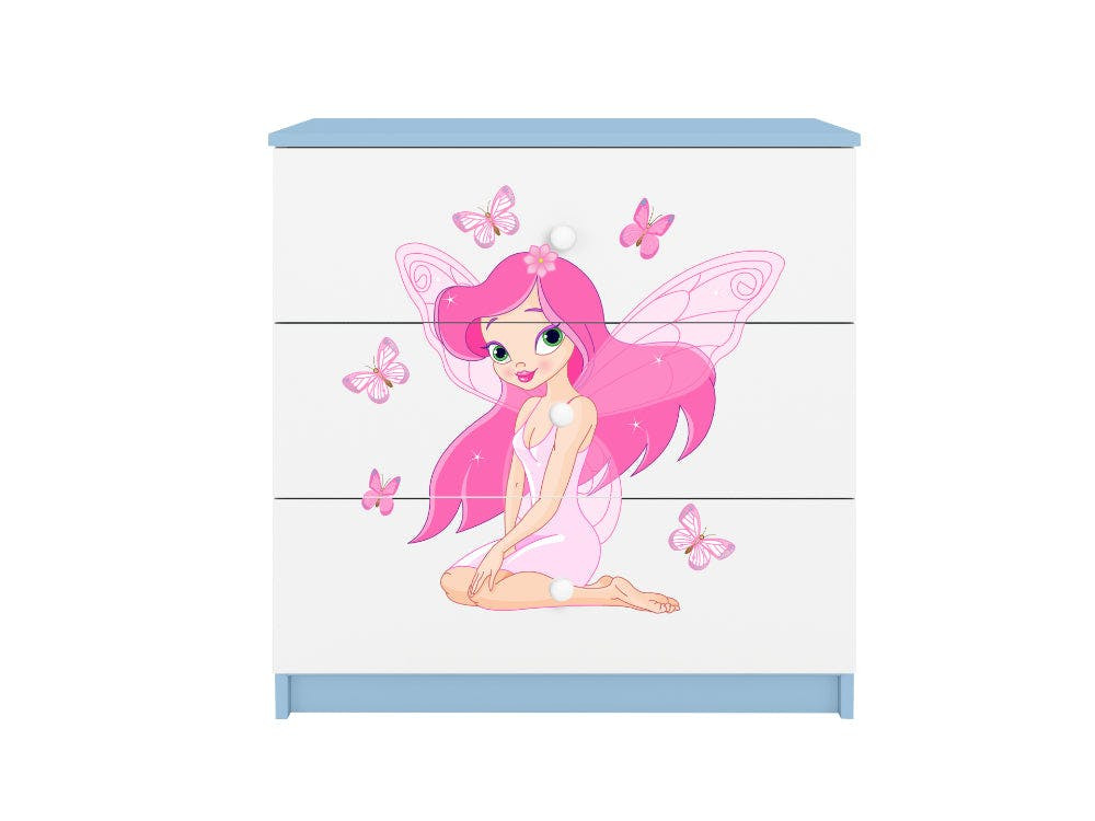 Cómoda BabyDreams Fairy Borboletas Azul
