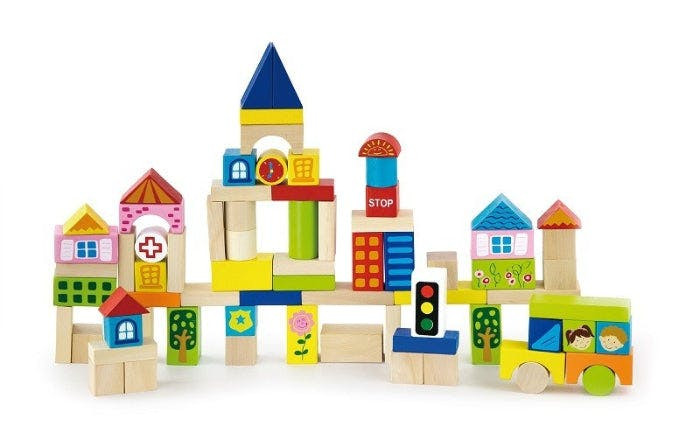 Conjunto blocos 75 peças Viga City