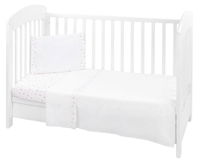 Hippo Dreams 3-piece crib bedding set 60x120 cm