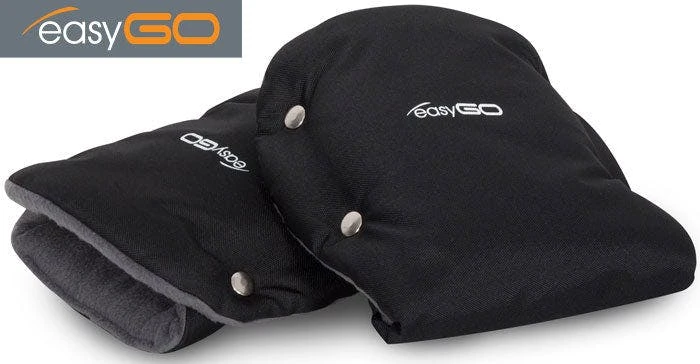 Hand muffs for baby stroller - Carbon