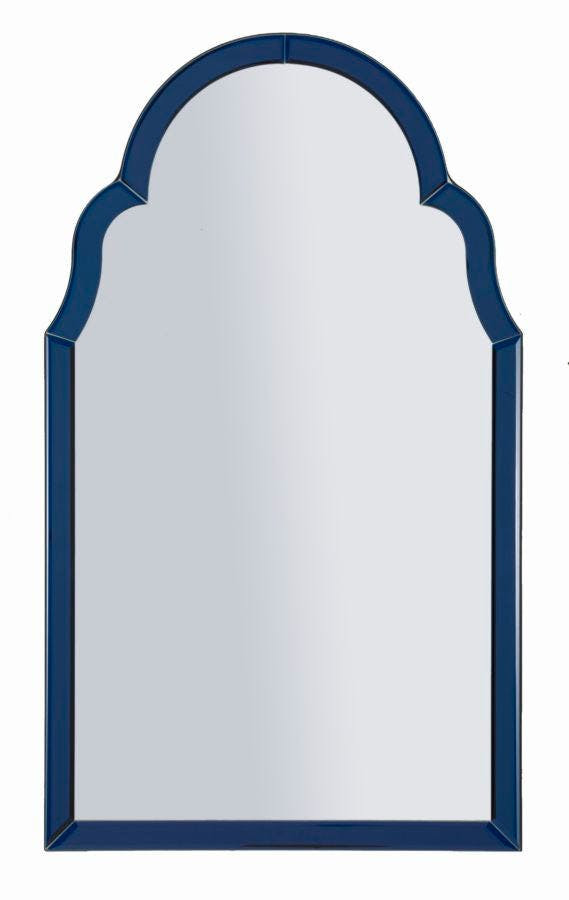 Espejo de pared Tangeri azul 41x74 cm