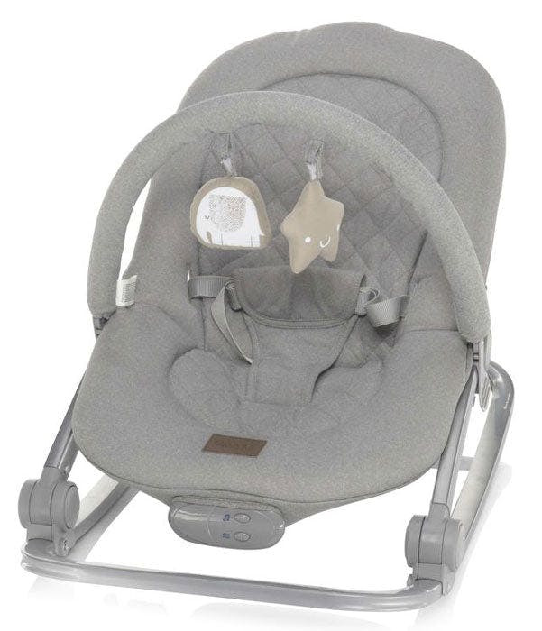 Relax 2 Diamond Grey hamaca para bebé con vibración y melodías