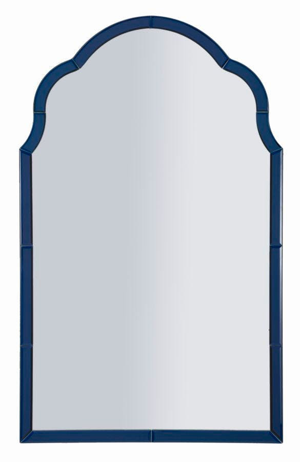 Espejo de pared Tangeri azul 55x94 cm