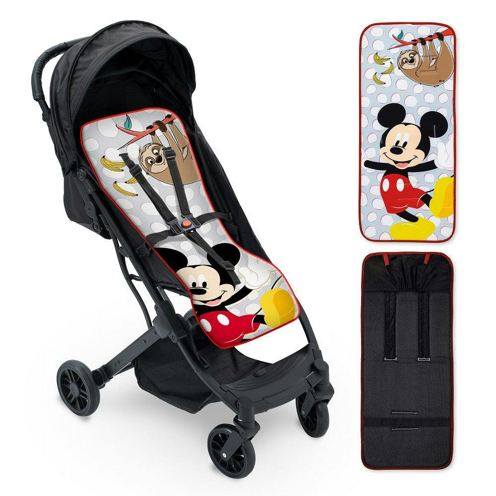Forro de cochecito con protector de cinturón Mickey