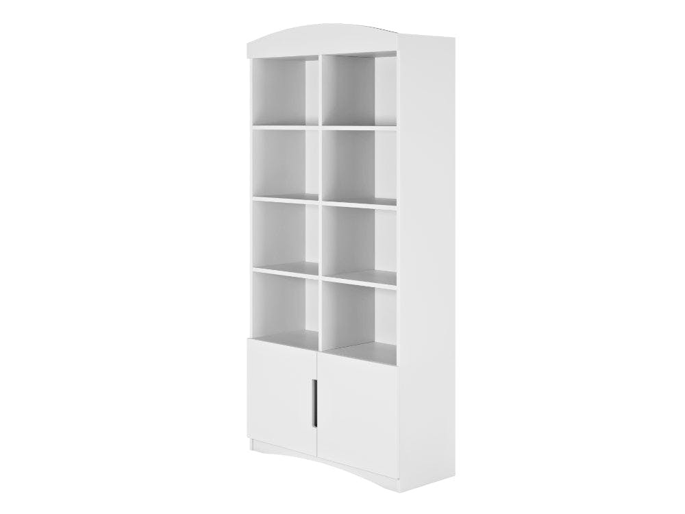 Double shelving unit Classic in laminated board for children