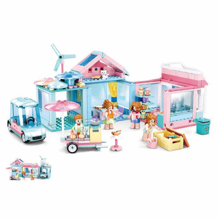 Girls Dream Wedding o Meu Jardim 410 Pcs