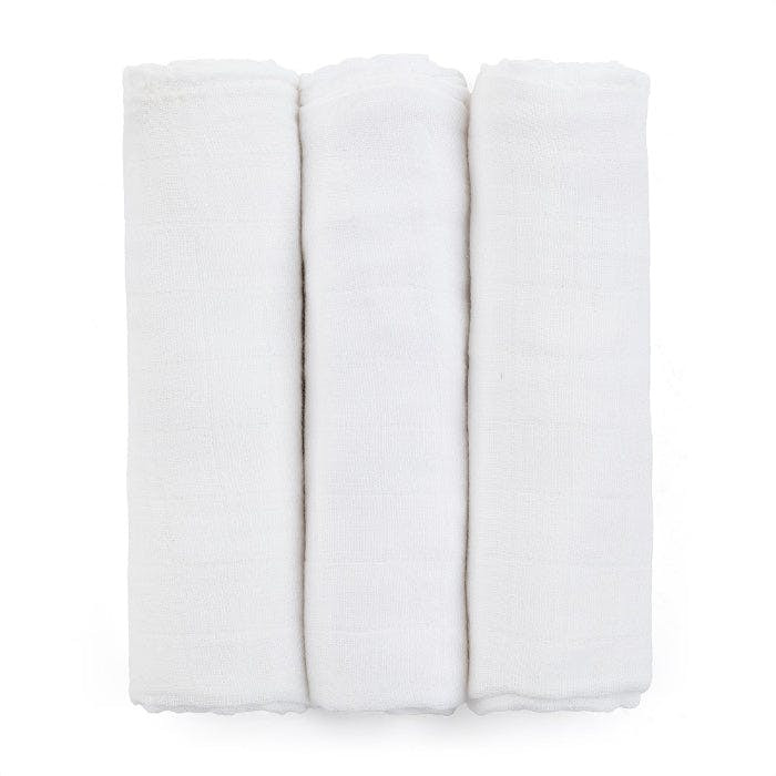 Muselinas de bambú Moussy White