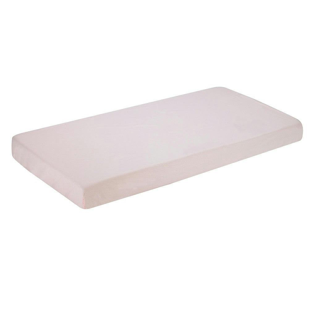 Sábana bajera popelina 100% algodón rosa para cama 70x140