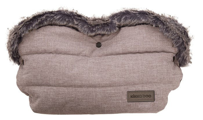 Guantes de invierno para manillar melange beige