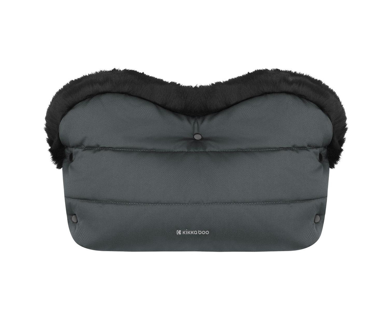 Guantes de invierno para asa de cochecito grises