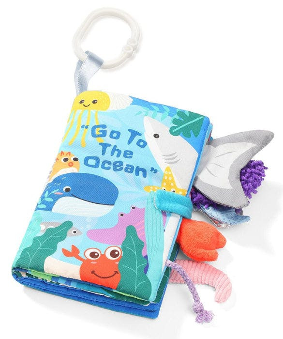 Livro sensorial Baby Ono Go To The Ocean