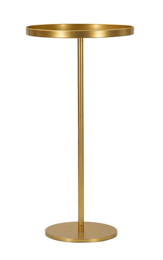 Mesa auxiliar Doha metal dorado