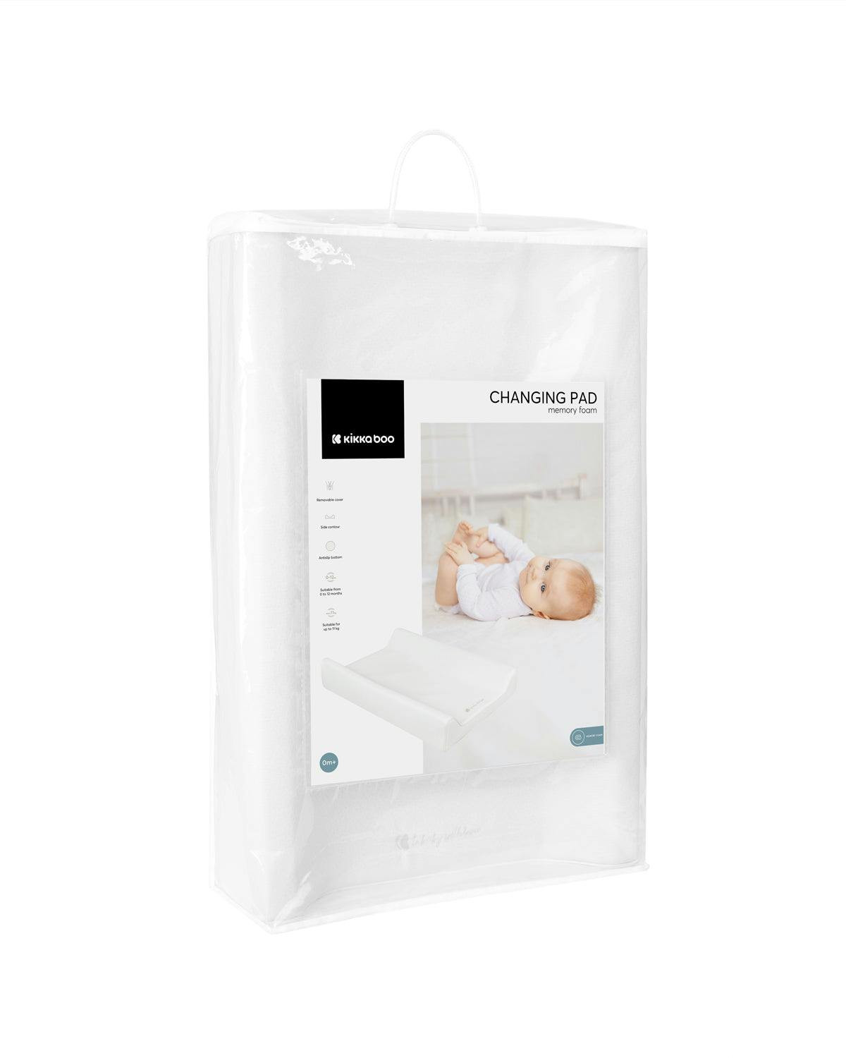 Colchón cambiador Airknit espuma viscoelástica blanco