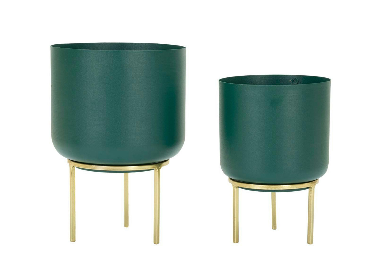 Conjunto de 2 jarras decorativas