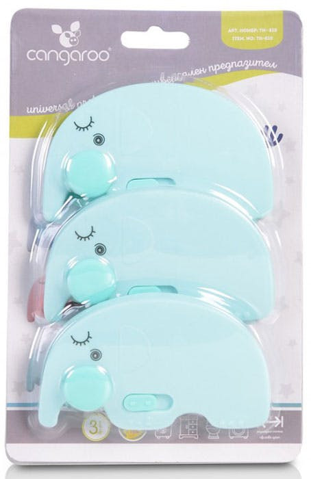 Drawer protector for baby turquoise