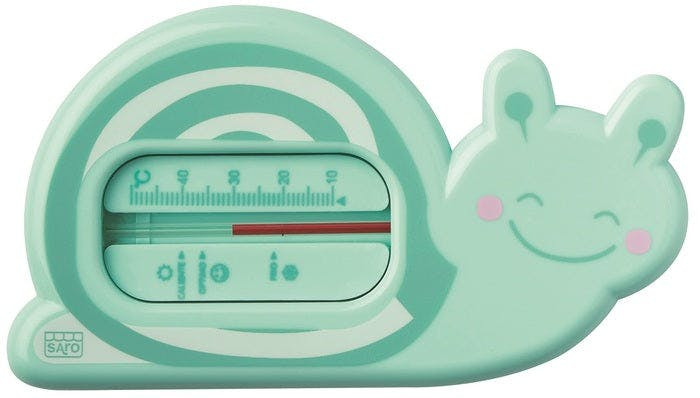Baby bath thermometer Snorkels Snail