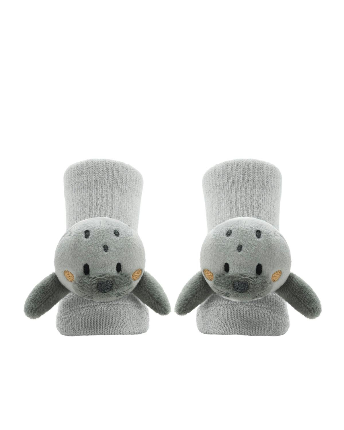 Calcetines bebé con diseño 3D