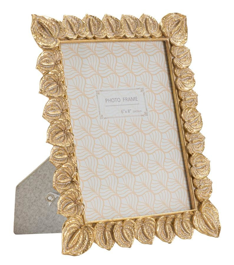 Anthurium decorative frame for 15x20 cm photo