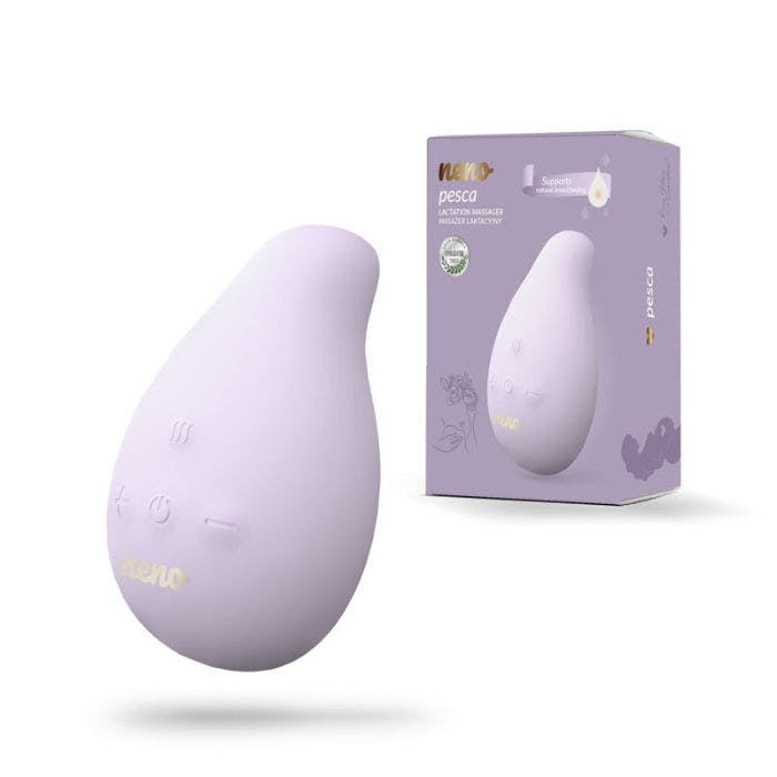 Lactation massager Pesca with heat and vibration