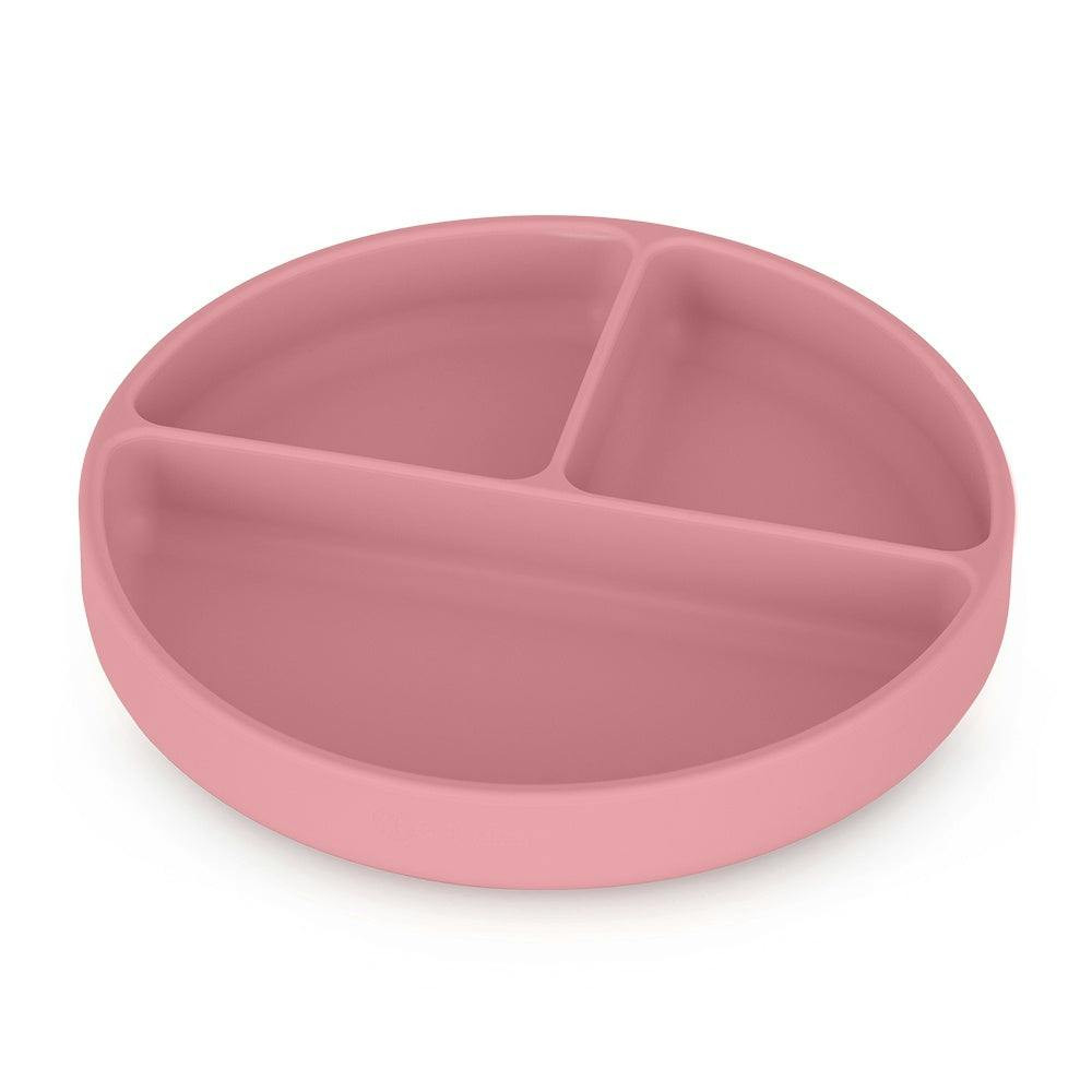 Plato dividido de silicona con ventosa Take&Match Dusty Rose
