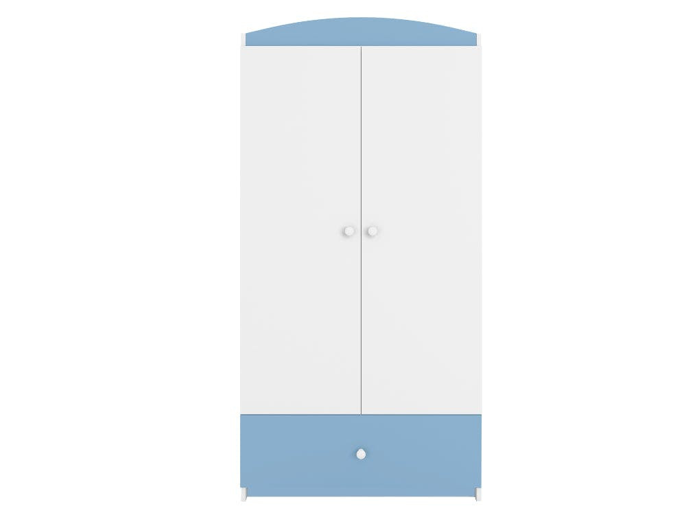 Armario infantil BabyDreams Blue en MDF lacado y panel laminado