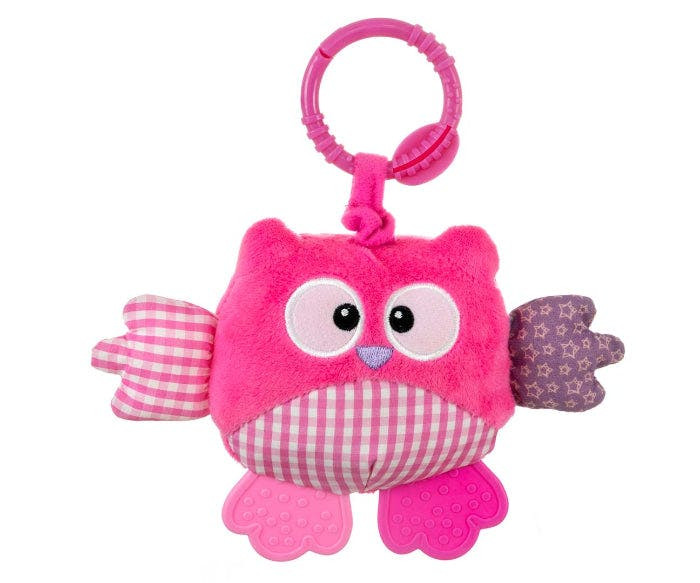 Peluche para pendurar Milly Mally Coruja fofa Pink