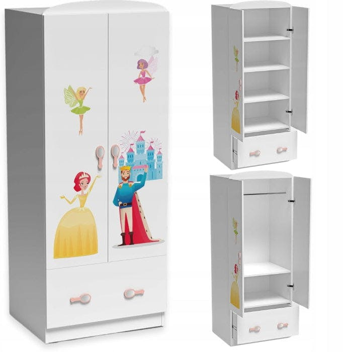 Armario infantil Plastiko Double Princess
