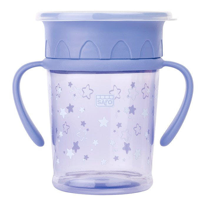Vaso de aprendizaje anti-goteo Azul