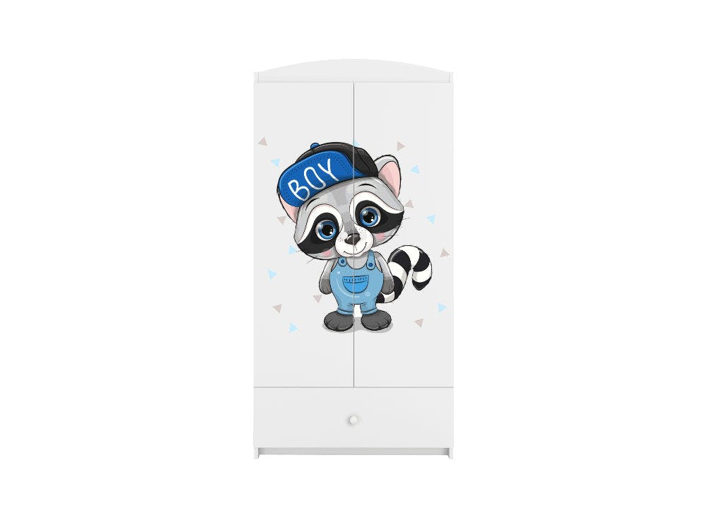Armario BabyDreams Raccoon blanco