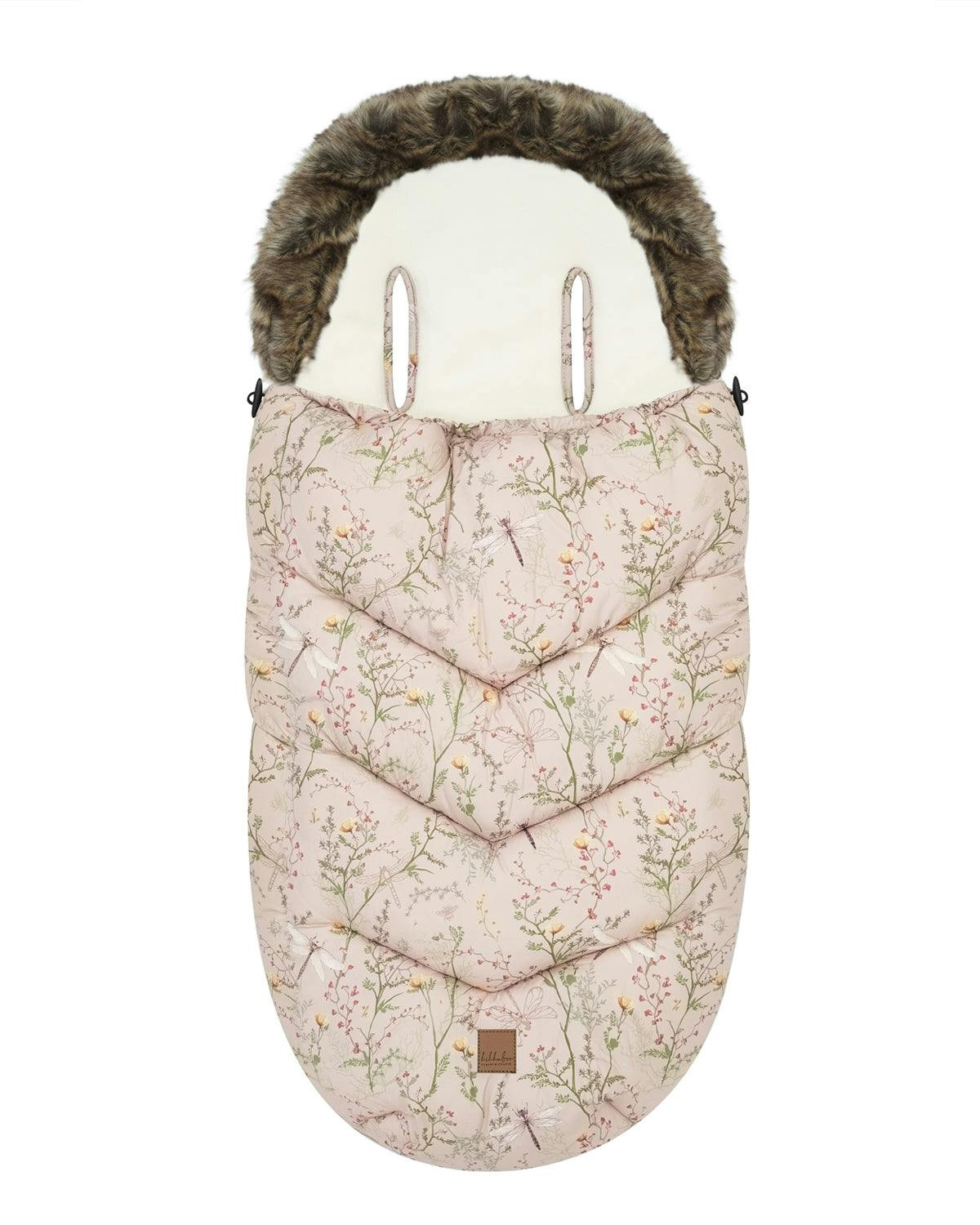 Stroller sleeping bag beige Luxury Secret Garden