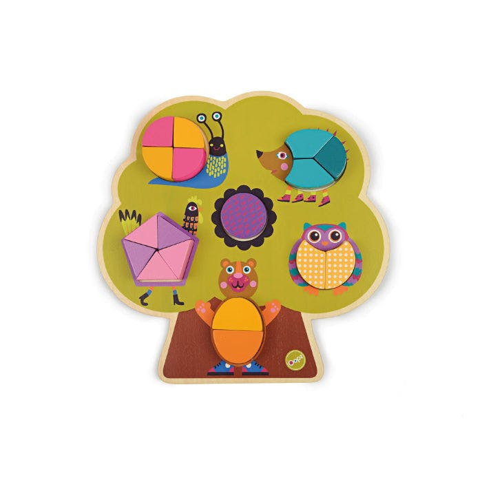 Puzzle Madeira 17/20 pçs Floresta