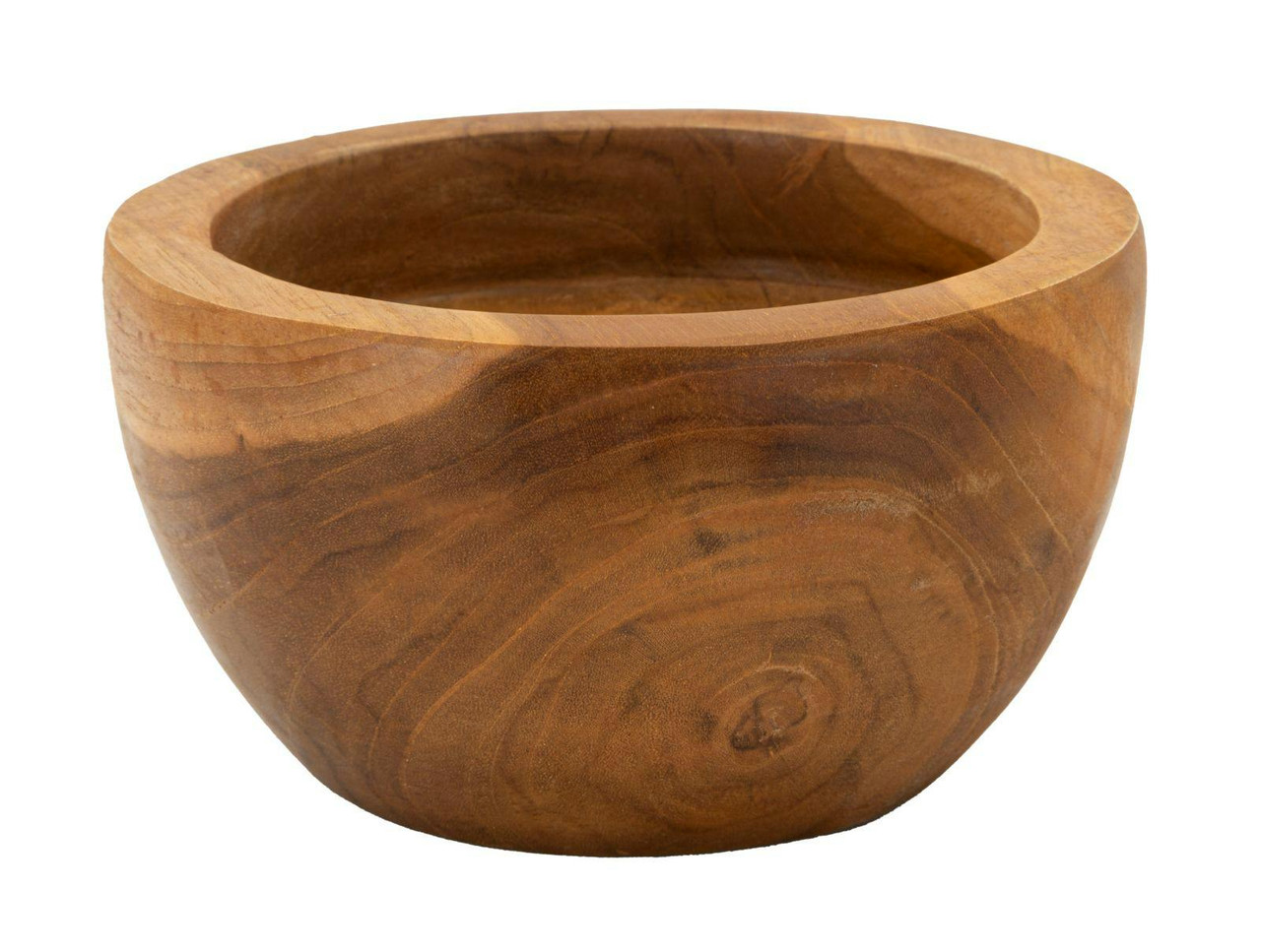 Erusi storage bowl in recycled teak
