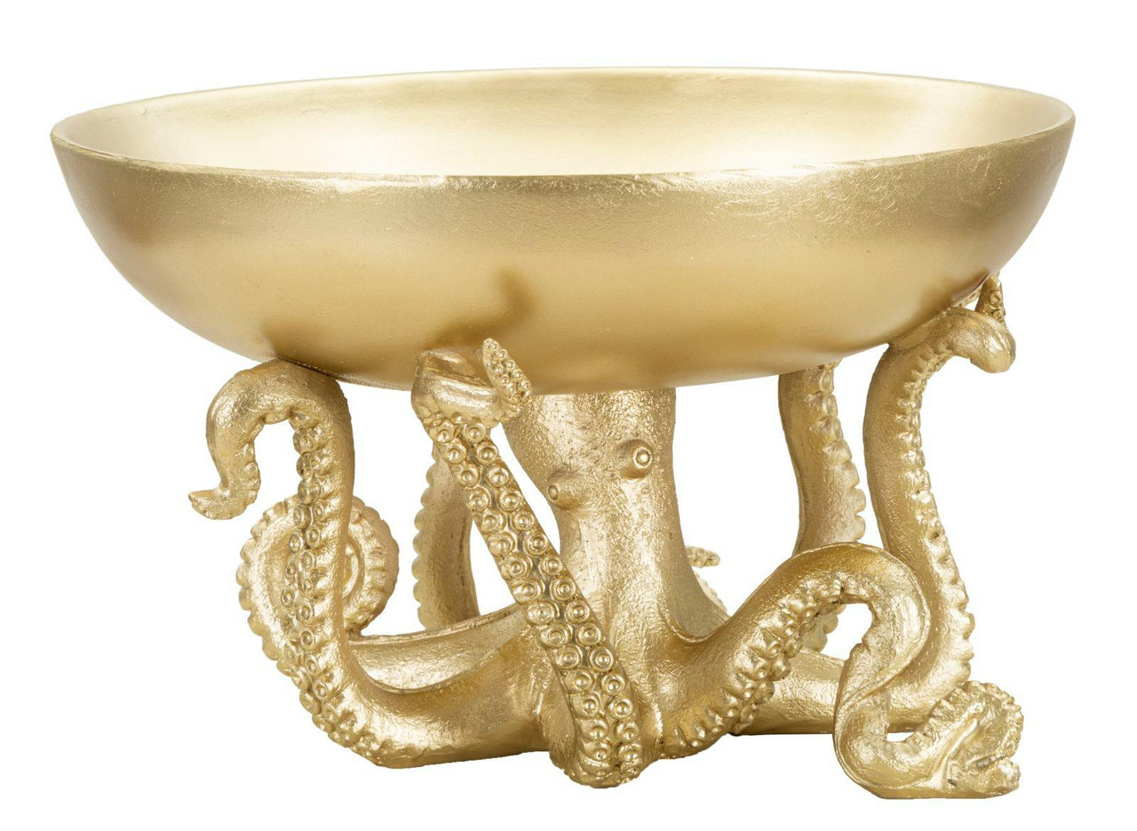 Octopus-shaped tray ø 30x18 cm