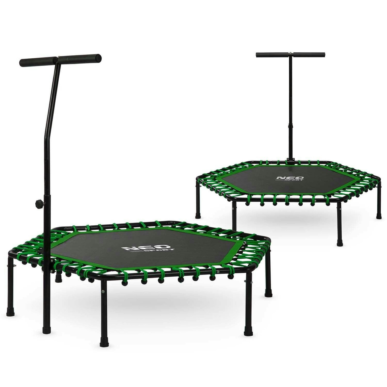 Trampolín fitness 127 cm verde