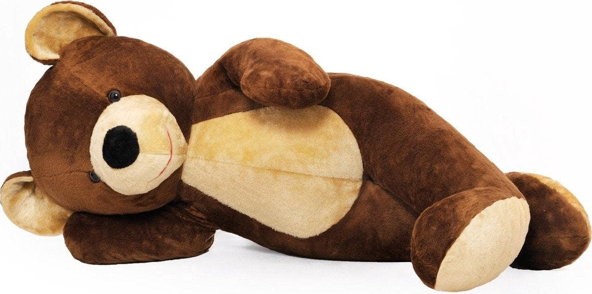 Oso de peluche XXL 155 cm marrón