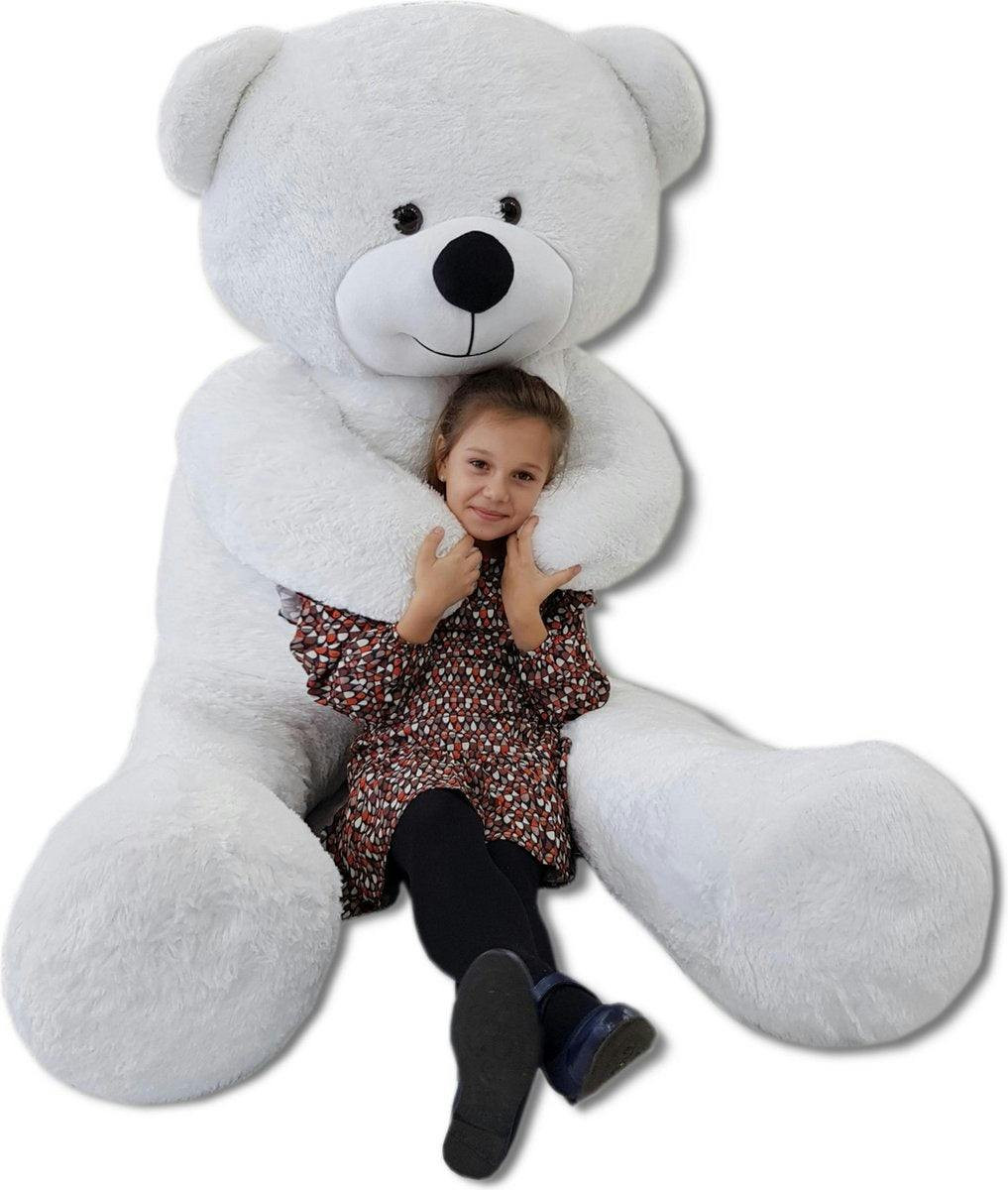 Giant teddy bear 220 cm white