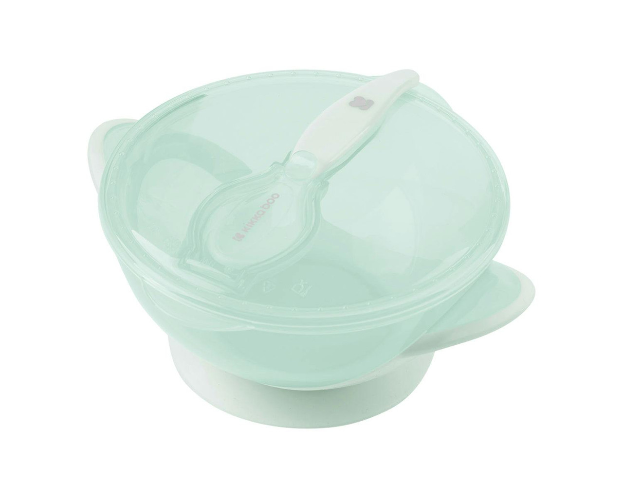 Taza con cuchara y base de succión 400 ml