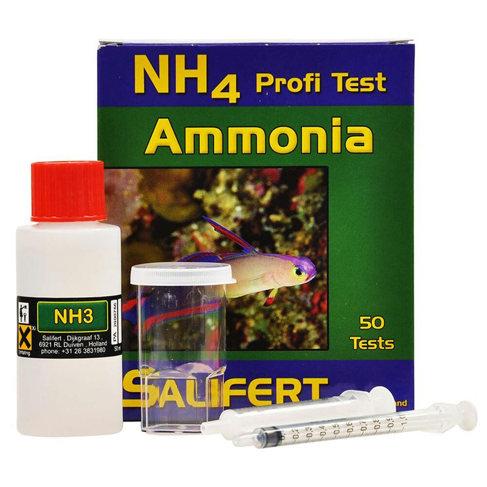 Ammonia (NH3/NH4) test for aquariums