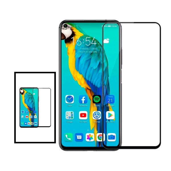 Protector de cristal templado full cover para Honor 20 Pro